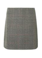 Dorothy Perkins Grey Checked Mini Skirt