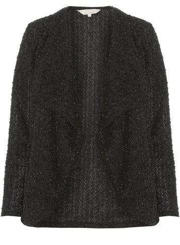Dorothy Perkins *billie & Blossom Curve Black Waterfall Jacket