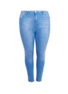 Dorothy Perkins *dp Curve Pacific Blue 'darcy' Skinny Ankle Grazer Jeans