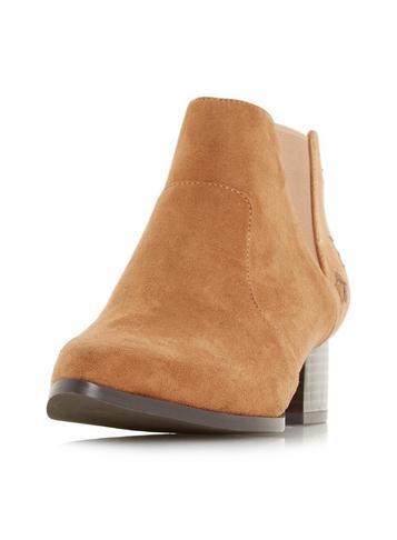 Dorothy Perkins *head Over Heels By Dune Tan 'starry' Ankle Boots