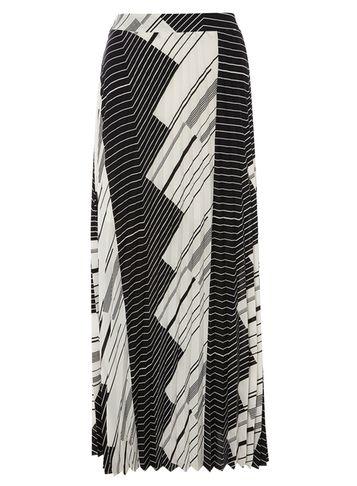 Dorothy Perkins Sripe Pleat Maxi Skirt