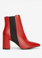 Dorothy Perkins Red Annika Boots