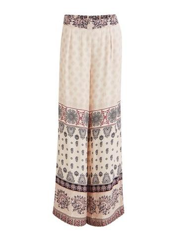 *vila Multi Colour Wide Leg Trousers