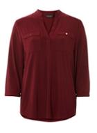 Dorothy Perkins Wine Red Utility Shirt