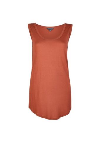 Dorothy Perkins *tall Rust Viscose Vest