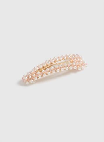 Dorothy Perkins Pink Pearl Pastel Beaded Hair Clip