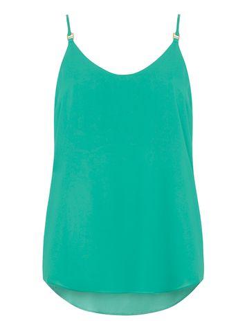 Dorothy Perkins Green Trim Camisole Top