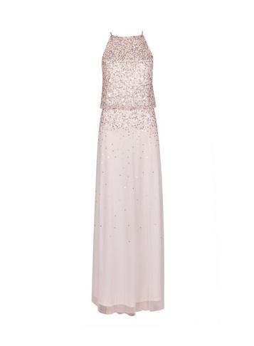 *showcase Blush Embellished 'ava' Maxi Dress