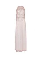 *showcase Blush Embellished 'ava' Maxi Dress