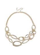 Dorothy Perkins Gold Textured Ring Necklace