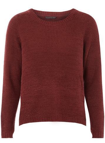 Dorothy Perkins *only Burgundy Knitted Jumper