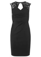 Dorothy Perkins *scarlett B Black Frankie Sequin Bodycon Dress