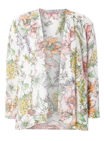 Dorothy Perkins Petite Ivory Floral Cover Up