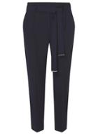 Dorothy Perkins Navy Tie Tapered Trousers