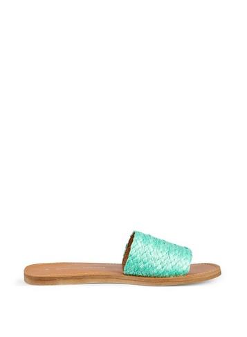 Dorothy Perkins Mint 'flavia' Mules
