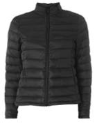 Dorothy Perkins *vila Black Puffer Jacket