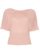 Dorothy Perkins *izabel London Pink Concertina Jumper