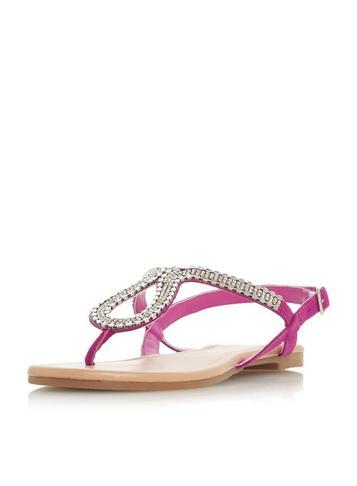 Dorothy Perkins *head Over Heels By Dune 'kimmba' Ladies Flat Sandals