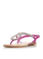 Dorothy Perkins *head Over Heels By Dune 'kimmba' Ladies Flat Sandals