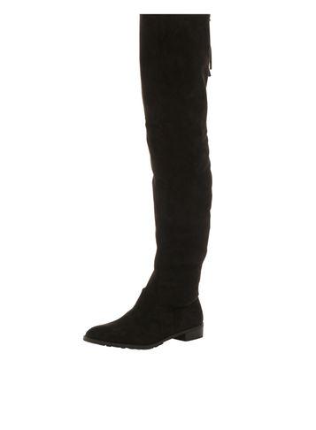 Dorothy Perkins *london Rebel Suede Effect Thigh High Boots