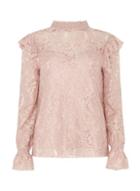 Dorothy Perkins *vila Blush Long Sleeve Blouse