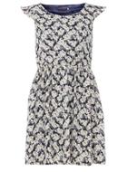 Dorothy Perkins *tenki Blue Flower Print Dress
