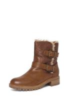 Dorothy Perkins Brown Aria Fur Lined Boots