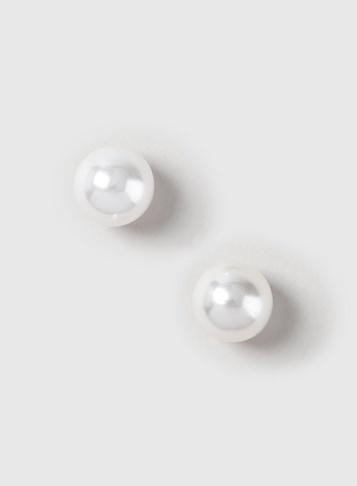 Dorothy Perkins Cream Pearl Stud Earrings