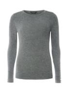 Dorothy Perkins Charcoal Button Cuff Jumper