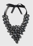 Dorothy Perkins Black Tear Collar Necklace