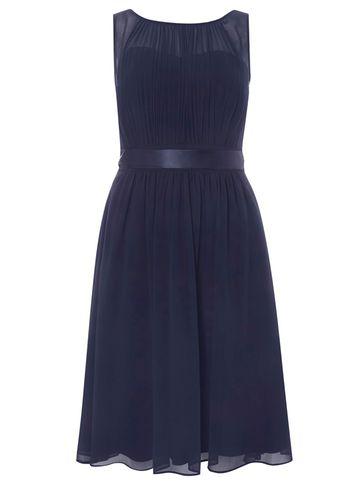Dorothy Perkins *showcase Tall Navy 'beth' Prom Dress