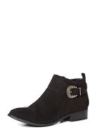 Dorothy Perkins 'mary' Black Western Ankle Boots