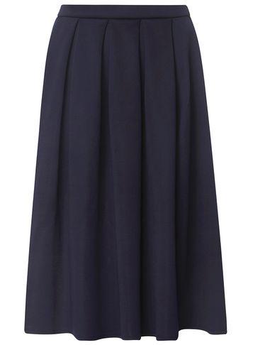 Dorothy Perkins Navy Scuba Full Skirt
