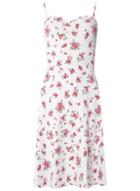 Dorothy Perkins Ivory Ditsy Ruched Camisole Dress