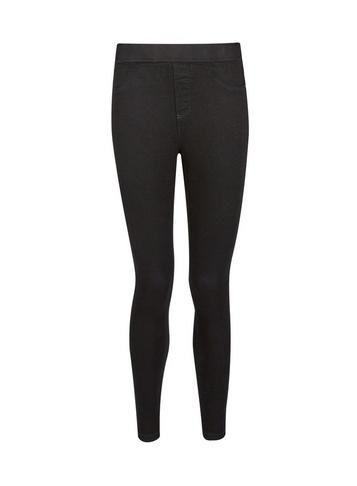 Dorothy Perkins Petite Black 'eden' Lightweight Ankle Grazer Jeggings
