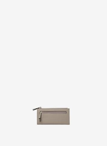 Dorothy Perkins Grey Zip Top Stud Purse