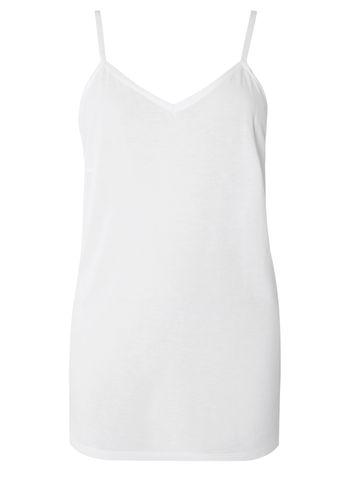 Dorothy Perkins Dp Curve White Basic Layering Camisole Top