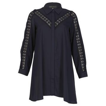Dorothy Perkins *mela Navy Lace Panelled Dress