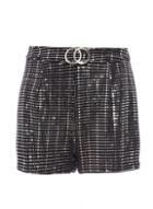 Dorothy Perkins *quiz 'towie' Sequin Buckle Shorts
