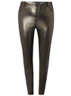 Dorothy Perkins Dp Curve Black Glitter Coated Jeans