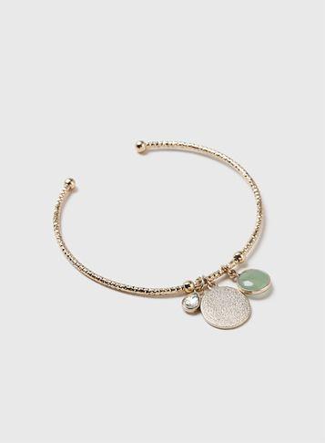 Dorothy Perkins Green Semi Precious Bracelet