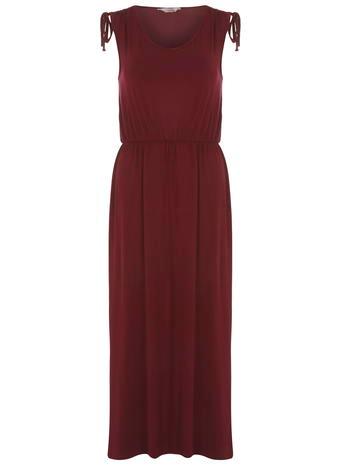 Dorothy Perkins Petite Red Jersey Midi Dress