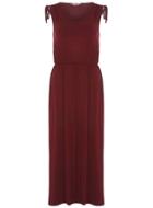 Dorothy Perkins Petite Red Jersey Midi Dress