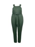 Dorothy Perkins *dp Curve Khaki Square Neck Jumpsuit
