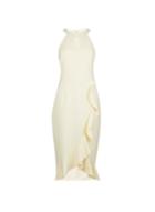 *showcase Lemon Frill Bodycon Dress