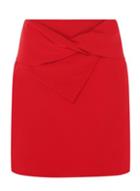 Dorothy Perkins Red Tie Bow Mini Skirt
