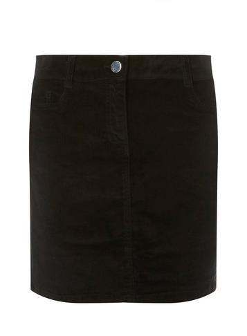 Dorothy Perkins Black Corduroy Skirt