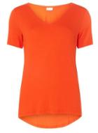 Dorothy Perkins *vila Orange V-neck T-shirt