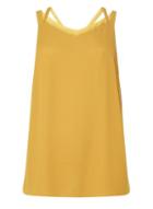 Dorothy Perkins Dp Curve Ochre X-back Camisole Top