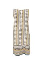 Dorothy Perkins *multi Colour Sleeveless Tie Back Shift Dress